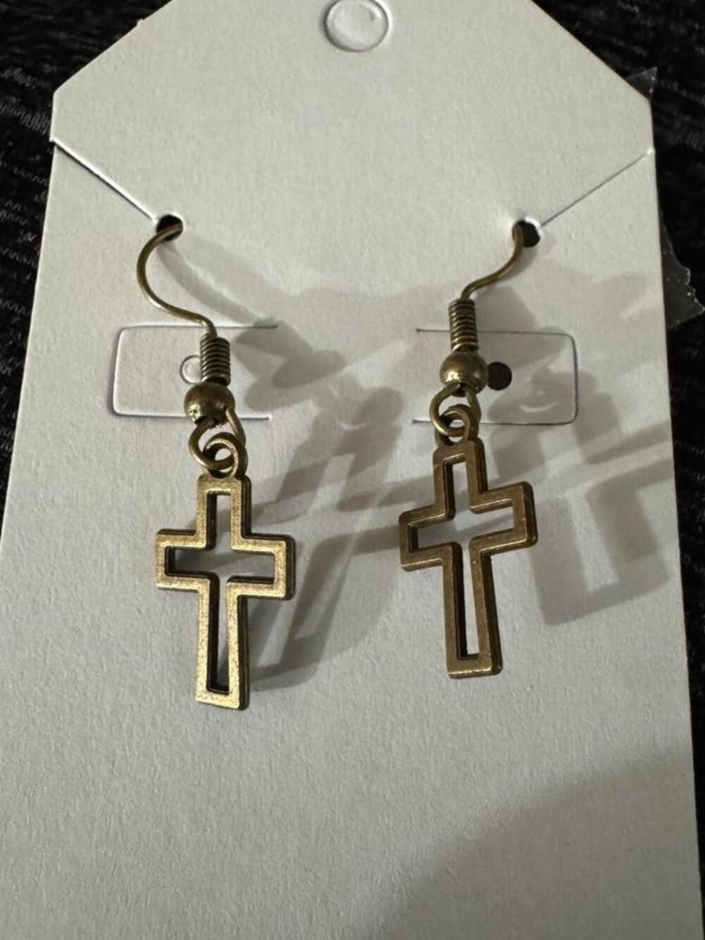 cross earrings